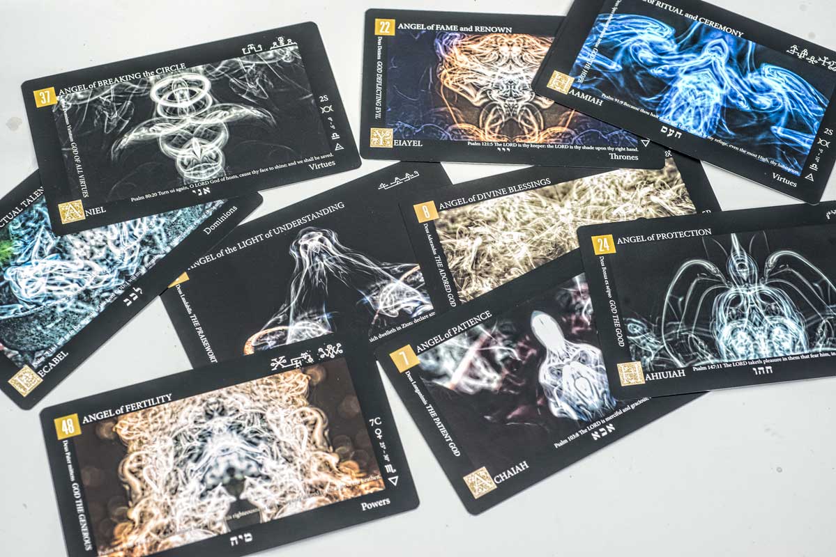 Collectors Edition Deus Angelis Angel Oracle Deck - WyzardOfOdd